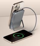 LAUT WW-T185ALF 10000 mAh Kabelloses Aufladen Grau, Silber