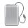 LAUT WW-T185ALF 10000 mAh Kabelloses Aufladen Grau, Silber