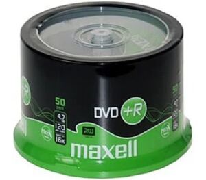 Maxell 4.7GB DVD+R 4,7 GB 50 Stück(e)