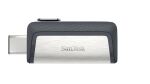 SanDisk Ultra Dual Drive USB Type-C USB-Stick 128 GB USB Type-A / USB Type-C 3.2 Gen 1 (3.1 Gen 1) Schwarz, Silber