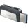 SanDisk Ultra Dual Drive USB Type-C USB-Stick 128 GB USB Type-A / USB Type-C 3.2 Gen 1 (3.1 Gen 1) Schwarz, Silber