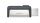 SanDisk Ultra Dual Drive USB Type-C USB-Stick 128 GB USB Type-A / USB Type-C 3.2 Gen 1 (3.1 Gen 1) Schwarz, Silber