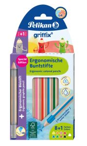 Pelikan griffix Bunts./Bleist. Mix 10 Stück in Faltschachtel