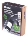 TROIKA ECO CHARGE Schwarz, Grau Schlüsselanhänger-Blinklicht LED