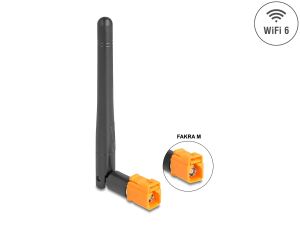 DELOCK Dualband WLAN WiFi 6 Antenne N Buchse 4 - 6 dBi