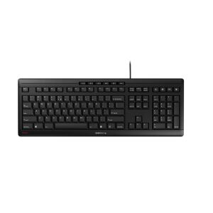 CHERRY STREAM Tastatur Büro USB QWERTY US Englisch Schwarz