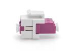 Digitus LWL LC/LC-Duplex-Kupplung, Multimode-OM4, Keystone-Modul