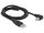 DELOCK USB Kabel A -> B 90° St/St 1.00m schwarz