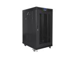Lanberg FF01-8022-23BL Rack 22U Freistehendes Gestell Schwarz