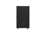Lanberg FF01-8022-23BL Rack 22U Freistehendes Gestell Schwarz