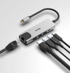 D-Link DUB-M520 laptop-dockingstation & portreplikator Kabelgebunden Thunderbolt 3 Aluminium