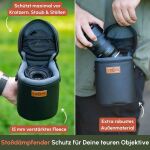 C-ROPE Premium Objektivtasche Variation: XS 8x8.5cm SW retail