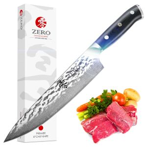 KozyGear Premier 8" 33cm Chefs Messer gehämmert Japan Super