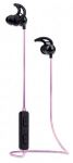 Manhattan Sound Science In-Ear Bluetooth-Sportheadset mit Leuchteffekt, Wasserfest, in-Ear-Design, omnidirektionales Mikrofon, integrierte Bedienelemente, integriertes, buntes LED-Licht