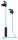 Manhattan Sound Science In-Ear Bluetooth-Sportheadset mit Leuchteffekt, Wasserfest, in-Ear-Design, omnidirektionales Mikrofon, integrierte Bedienelemente, integriertes, buntes LED-Licht