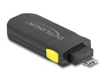 DeLOCK 22031 Schnittstellenblockierung Schnittstellenblockierung + Schlüssel USB Typ-A Schwarz, Gelb 1 Stück(e)