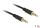 DELOCK Klinkekabel 3,5mm -> 3,5mm StSt 1.00m schwarz