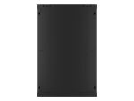 Lanberg WF01-6618-10B Rack 18U Wandmontiertes Regal Schwarz