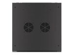 Lanberg WF01-6618-10B Rack 18U Wandmontiertes Regal Schwarz
