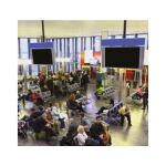 Techly ICA-CPLB-922L Halterung für Schilderdisplays 106,7 cm (42") Schwarz
