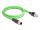 DELOCK M12 Kabel A-kodiert 8 Pin St. zu RJ45 St. PUR(TPU) 1m