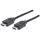 Manhattan High Speed HDMI-Kabel mit Ethernet-Kanal, HEC, ARC, 3D, 4K@30Hz, HDMI-Stecker auf HDMI-Stecker, geschirmt, schwarz, 5 m