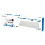 LogiLink Tastatur Maus Kombination Funk