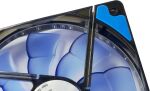 Inter-Tech L-12025 Computergehäuse Ventilator 12 cm Schwarz, Blau