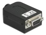 DeLOCK 66265 Drahtverbinder Sub-D 9, 10 Pin Terminalblock Schwarz