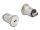 DELOCK USB2.0 Type-C zu Typ-A Einbaubuchse Aluminium