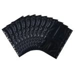 HERMA Fotophan Fotosichthüllen 10x15 cm quer schwarz 10 Hüllen