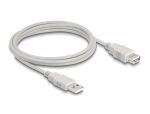 DeLOCK Cable USB 2.0 extension A/A 3m USB Kabel USB A Beige