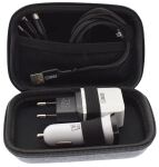 2GO Reise-Set All in One 3-tlg. USB Kabel Ladegerät