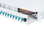 Digitus LWL Spleißbox, 1HE, bestückt, 24x LC DX, OM3