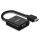 Lindy 38291 Videokabel-Adapter 0,1 m HDMI Typ A (Standard) VGA (D-Sub) Schwarz