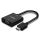 Lindy 38291 Videokabel-Adapter 0,1 m HDMI Typ A (Standard) VGA (D-Sub) Schwarz