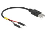 DELOCK Stromkabel USB Typ-A auf 2x Pfostenstecker 10cm