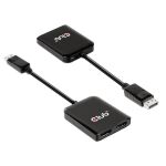 CLUB3D CSV-7200H Videosplitter DisplayPort 2x HDMI