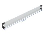 DELOCK Hutschiene 35 x 7,5 mm (19") Aluminium