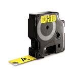 DYMO Original D1-Etikettenband | schwarz auf gelb | 19 mm x 7 m | selbstklebendes Schriftband | für LabelManager-Beschriftungsgerät