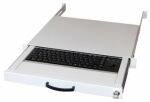 aixcase AIX-19K1UKDETB-W Tastatur USB + PS/2 QWERTZ Deutsch Lichtgrau