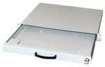 aixcase AIX-19K1UKDETB-W Tastatur USB + PS/2 QWERTZ Deutsch Lichtgrau