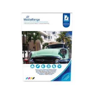 MediaRange MRINK117 Fotopapier A4 Weiß Hoch-Glanz
