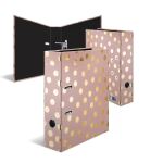 HERMA 7057 Ringmappe A4 Gold, Pink