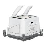 ASUS MAX Gaming LC 360 ARGB LCD White Edition Prozessor All-in-One-Flüssigkeitskühler 12 cm Weiß