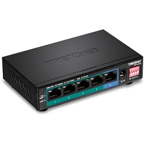 Trendnet TPE-LG50 Netzwerk-Switch Unmanaged Gigabit Ethernet (10/100/1000) Power over Ethernet (PoE) Schwarz