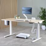 Fellowes 100136876 PC-Halterung PC-Halterung unter dem Schreibtisch Weiß