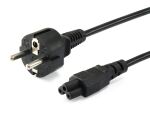 Equip Hochwertiges Netzkabel, C5 auf Schuko, 3.0m