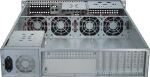 Inter-Tech 2U-2129N Rack Schwarz, Silber