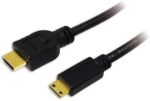 LogiLink CH0021 HDMI-Kabel 1 m HDMI Typ A (Standard) HDMI Type C (Mini) Schwarz